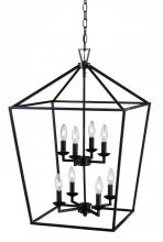  10268 ROB - Lacey 19" Pendant Style Cage Chandelier